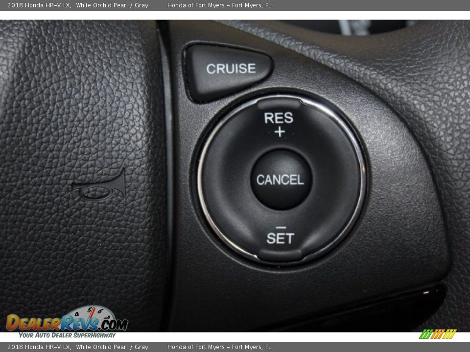 2018 Honda HR-V LX White Orchid Pearl / Gray Photo #14