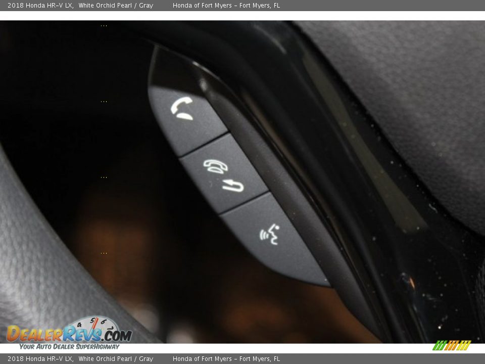 2018 Honda HR-V LX White Orchid Pearl / Gray Photo #15
