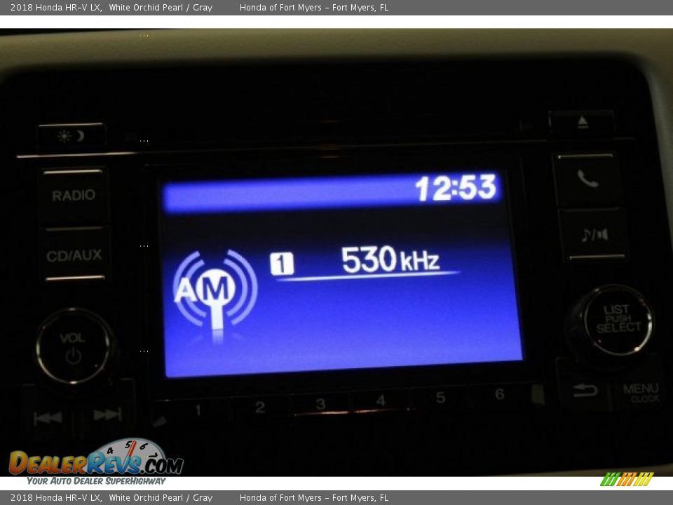 2018 Honda HR-V LX White Orchid Pearl / Gray Photo #18
