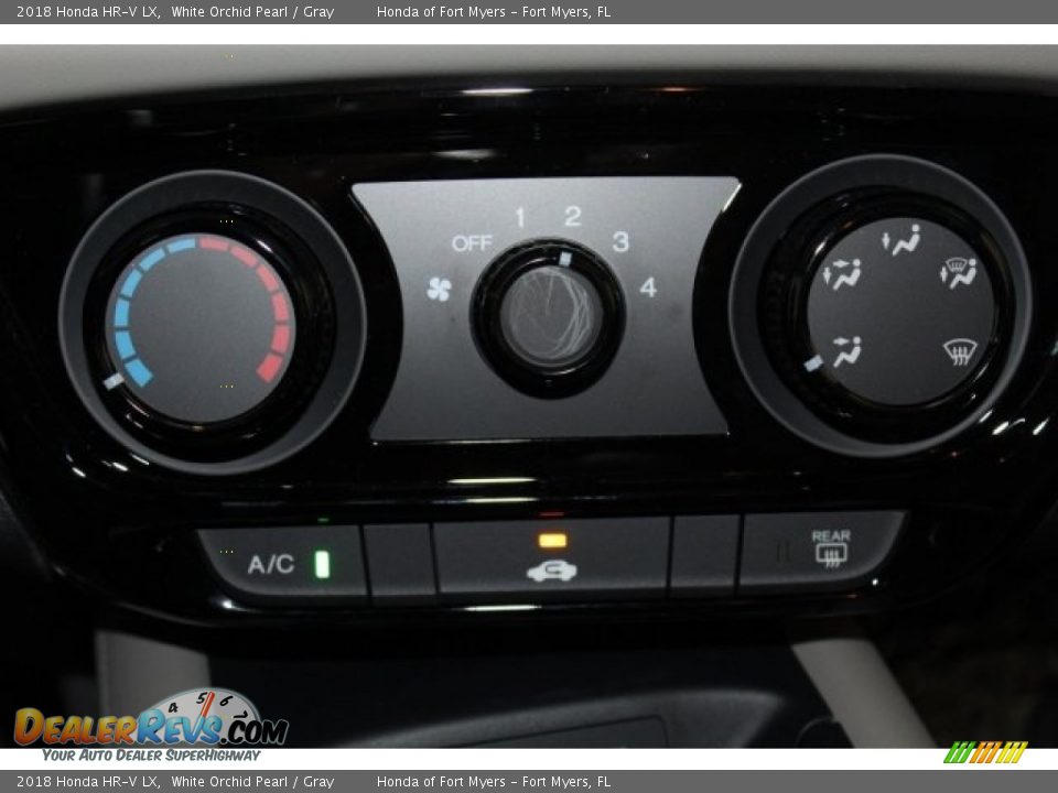 2018 Honda HR-V LX White Orchid Pearl / Gray Photo #19
