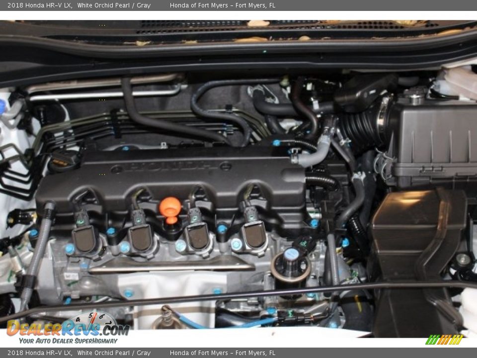 2018 Honda HR-V LX White Orchid Pearl / Gray Photo #24