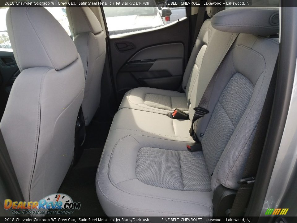 2018 Chevrolet Colorado WT Crew Cab Satin Steel Metallic / Jet Black/Dark Ash Photo #6