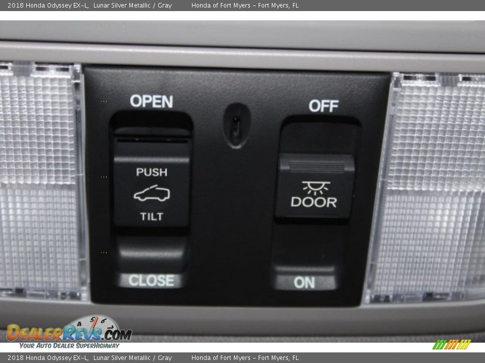 2018 Honda Odyssey EX-L Lunar Silver Metallic / Gray Photo #26