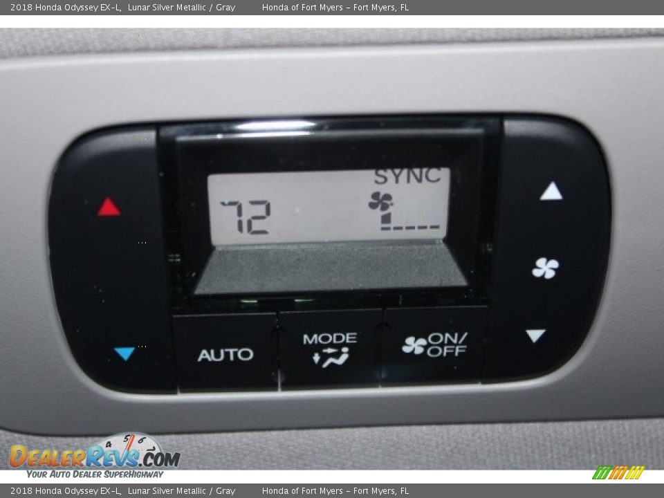 2018 Honda Odyssey EX-L Lunar Silver Metallic / Gray Photo #29