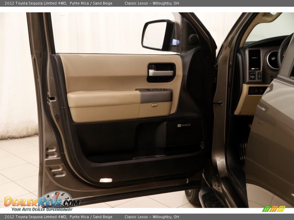 2012 Toyota Sequoia Limited 4WD Pyrite Mica / Sand Beige Photo #4