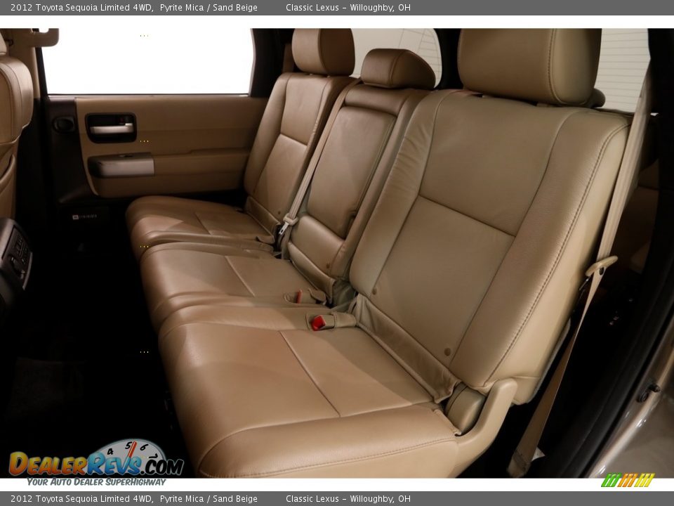 2012 Toyota Sequoia Limited 4WD Pyrite Mica / Sand Beige Photo #20