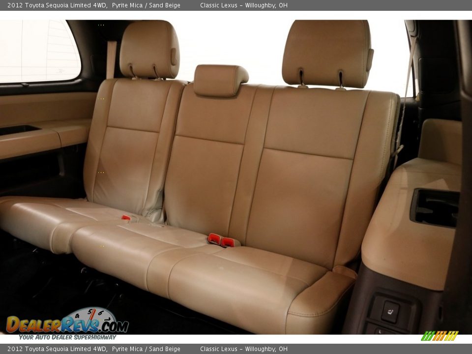 2012 Toyota Sequoia Limited 4WD Pyrite Mica / Sand Beige Photo #21