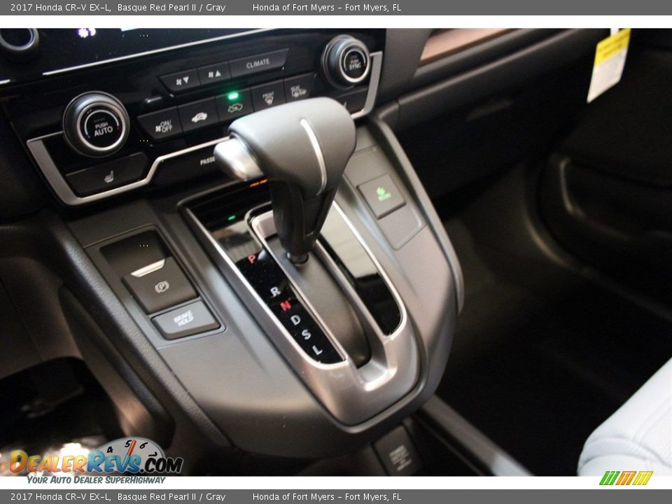 2017 Honda CR-V EX-L Basque Red Pearl II / Gray Photo #22