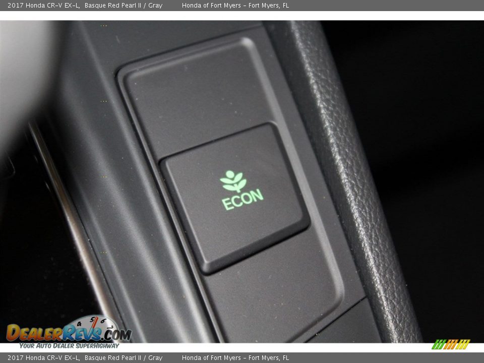 2017 Honda CR-V EX-L Basque Red Pearl II / Gray Photo #23