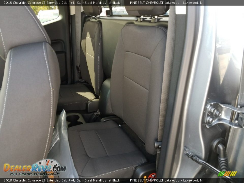 2018 Chevrolet Colorado LT Extended Cab 4x4 Satin Steel Metallic / Jet Black Photo #6