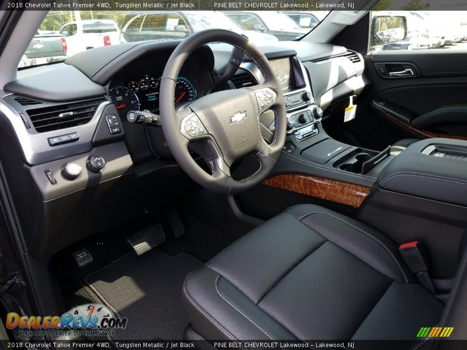 Jet Black Interior - 2018 Chevrolet Tahoe Premier 4WD Photo #7