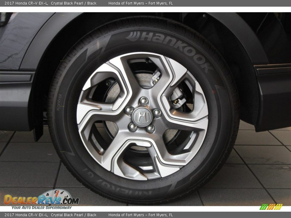 2017 Honda CR-V EX-L Crystal Black Pearl / Black Photo #7