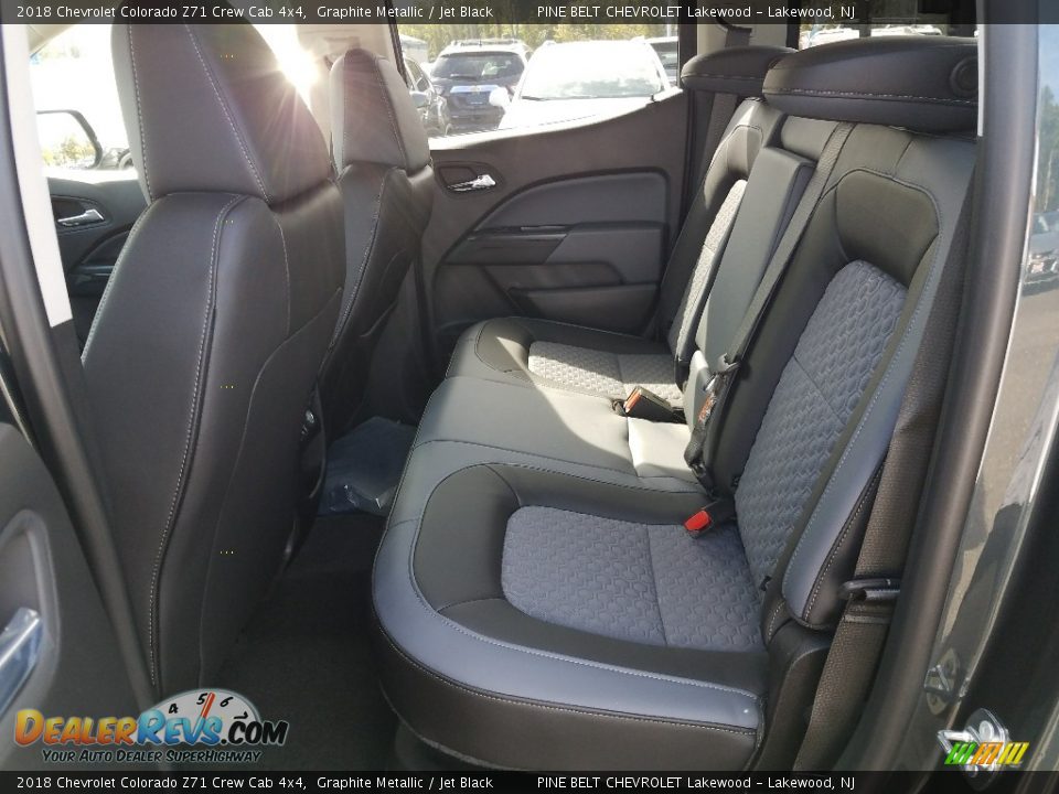 2018 Chevrolet Colorado Z71 Crew Cab 4x4 Graphite Metallic / Jet Black Photo #6