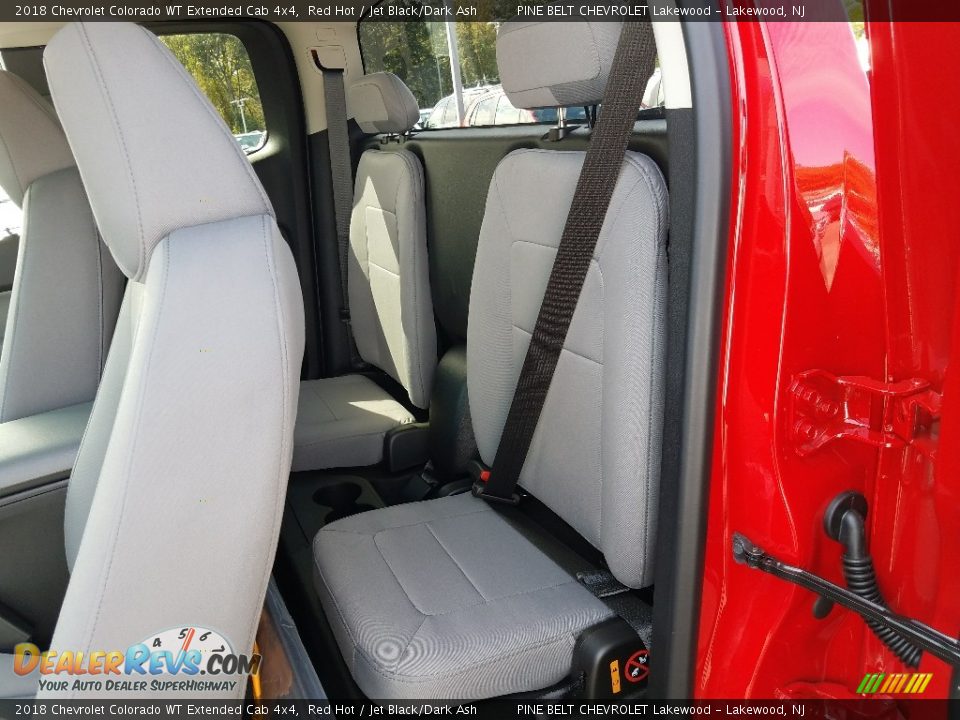 2018 Chevrolet Colorado WT Extended Cab 4x4 Red Hot / Jet Black/Dark Ash Photo #6