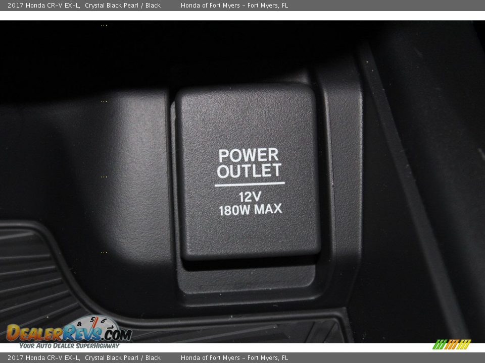 2017 Honda CR-V EX-L Crystal Black Pearl / Black Photo #22
