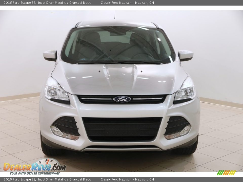 2016 Ford Escape SE Ingot Silver Metallic / Charcoal Black Photo #2