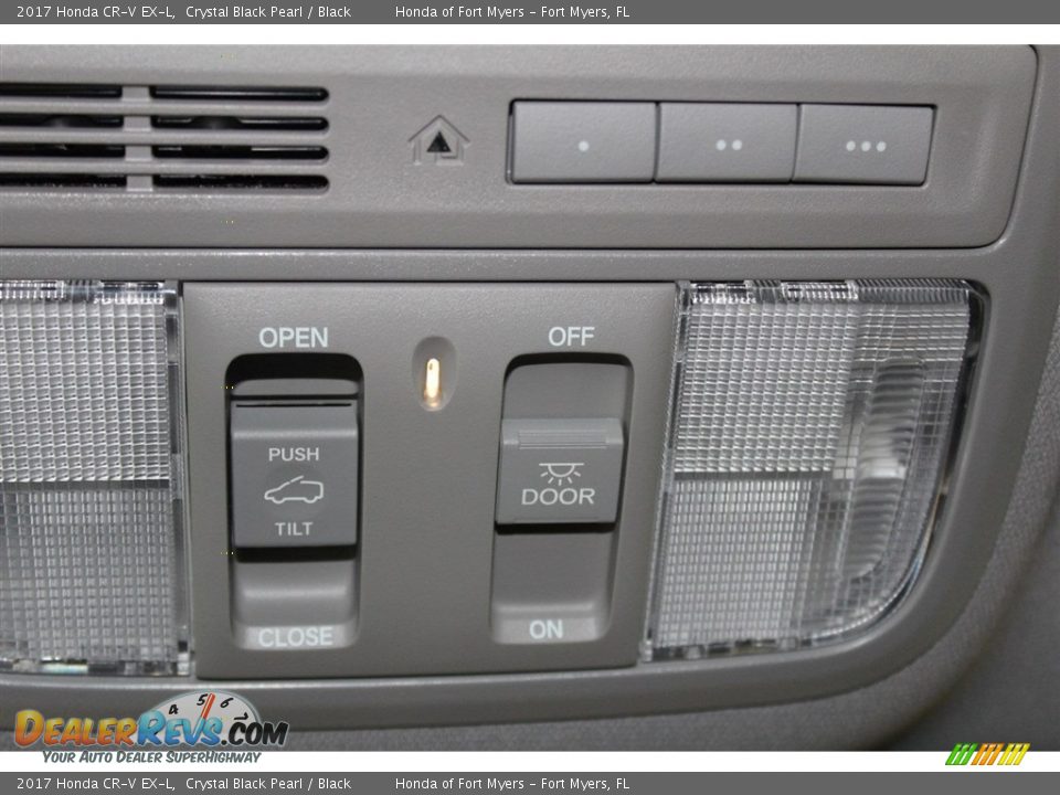 2017 Honda CR-V EX-L Crystal Black Pearl / Black Photo #25