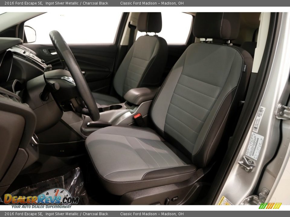 2016 Ford Escape SE Ingot Silver Metallic / Charcoal Black Photo #5