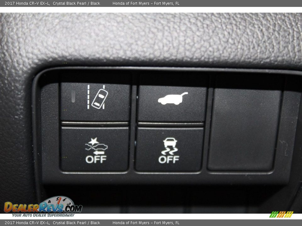 2017 Honda CR-V EX-L Crystal Black Pearl / Black Photo #26