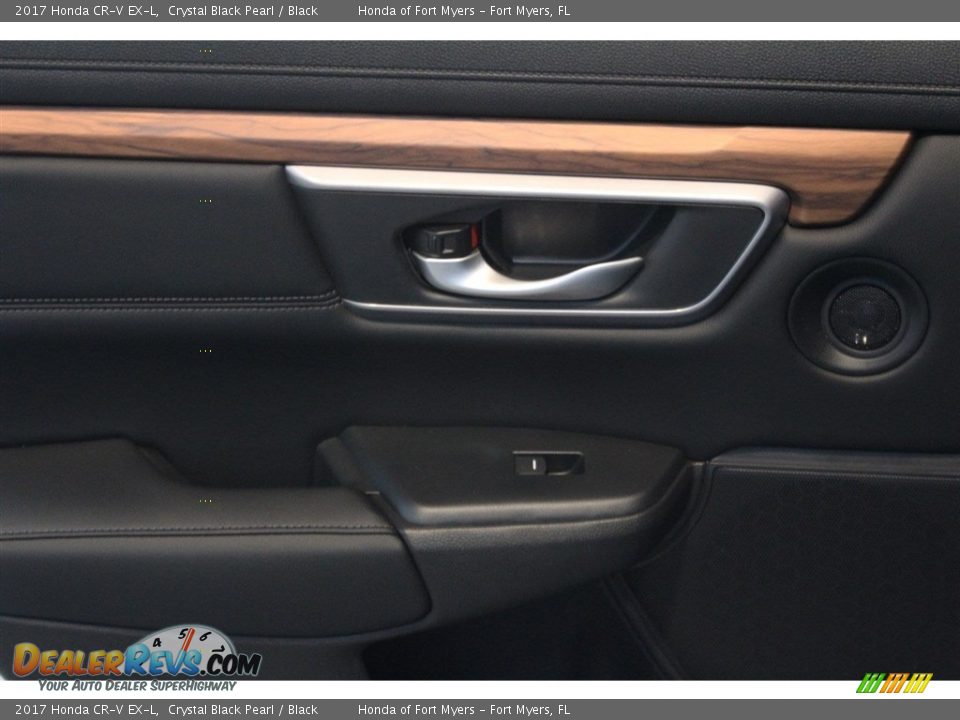 2017 Honda CR-V EX-L Crystal Black Pearl / Black Photo #28