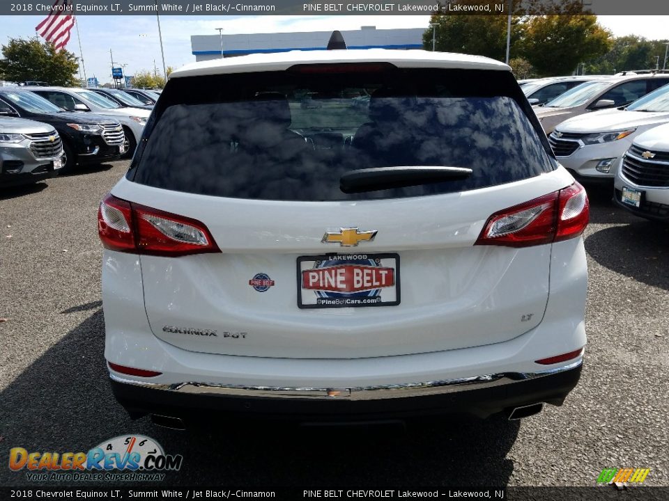 2018 Chevrolet Equinox LT Summit White / Jet Black/­Cinnamon Photo #5