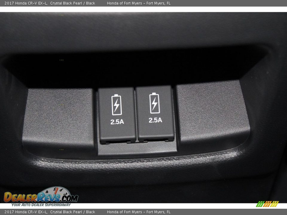 2017 Honda CR-V EX-L Crystal Black Pearl / Black Photo #30