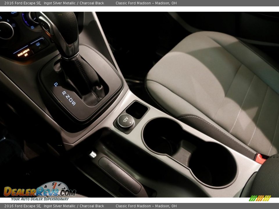 2016 Ford Escape SE Ingot Silver Metallic / Charcoal Black Photo #11