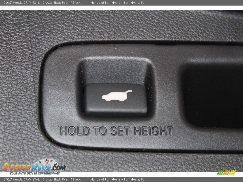 2017 Honda CR-V EX-L Crystal Black Pearl / Black Photo #32