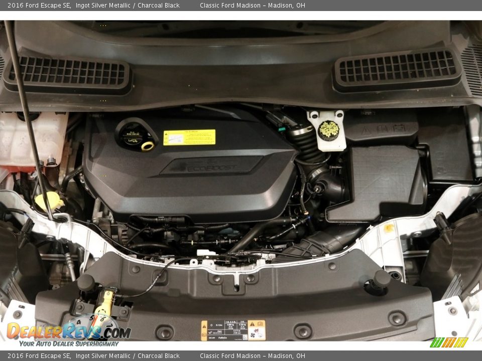 2016 Ford Escape SE Ingot Silver Metallic / Charcoal Black Photo #16
