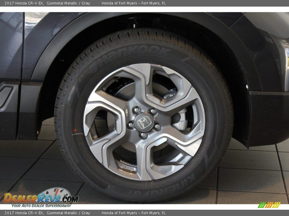 2017 Honda CR-V EX Gunmetal Metallic / Gray Photo #2