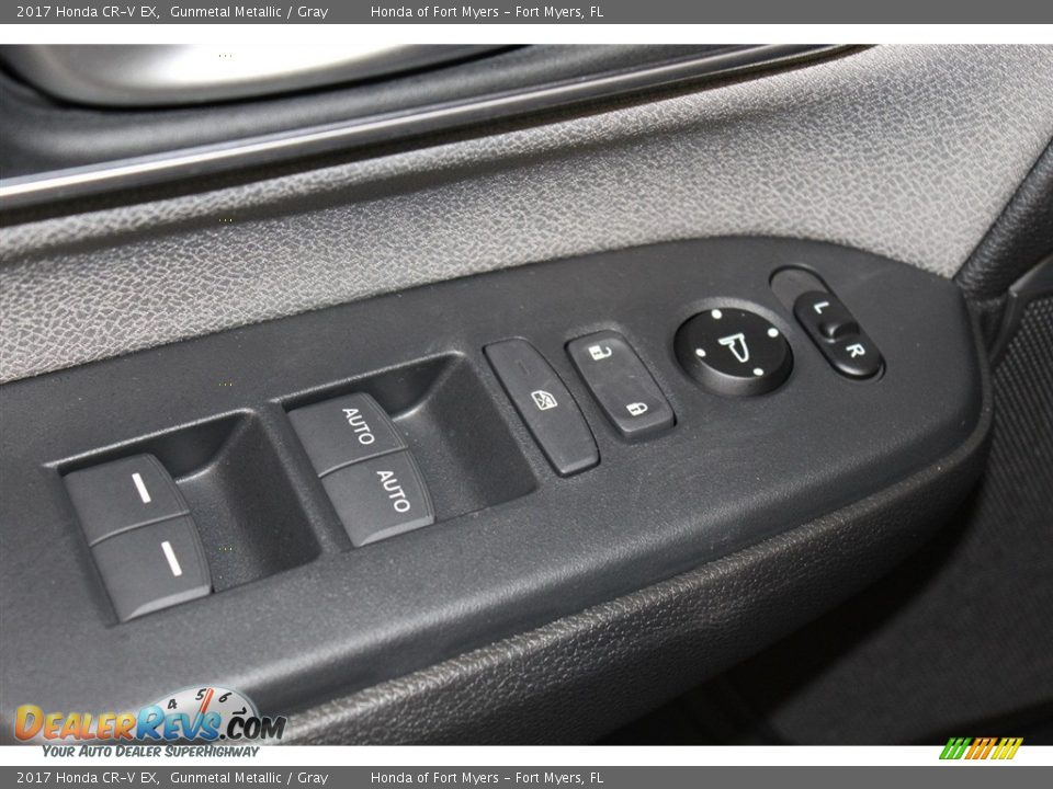 2017 Honda CR-V EX Gunmetal Metallic / Gray Photo #8