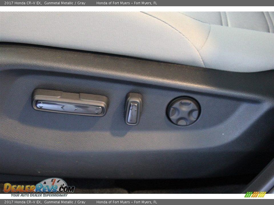 2017 Honda CR-V EX Gunmetal Metallic / Gray Photo #10