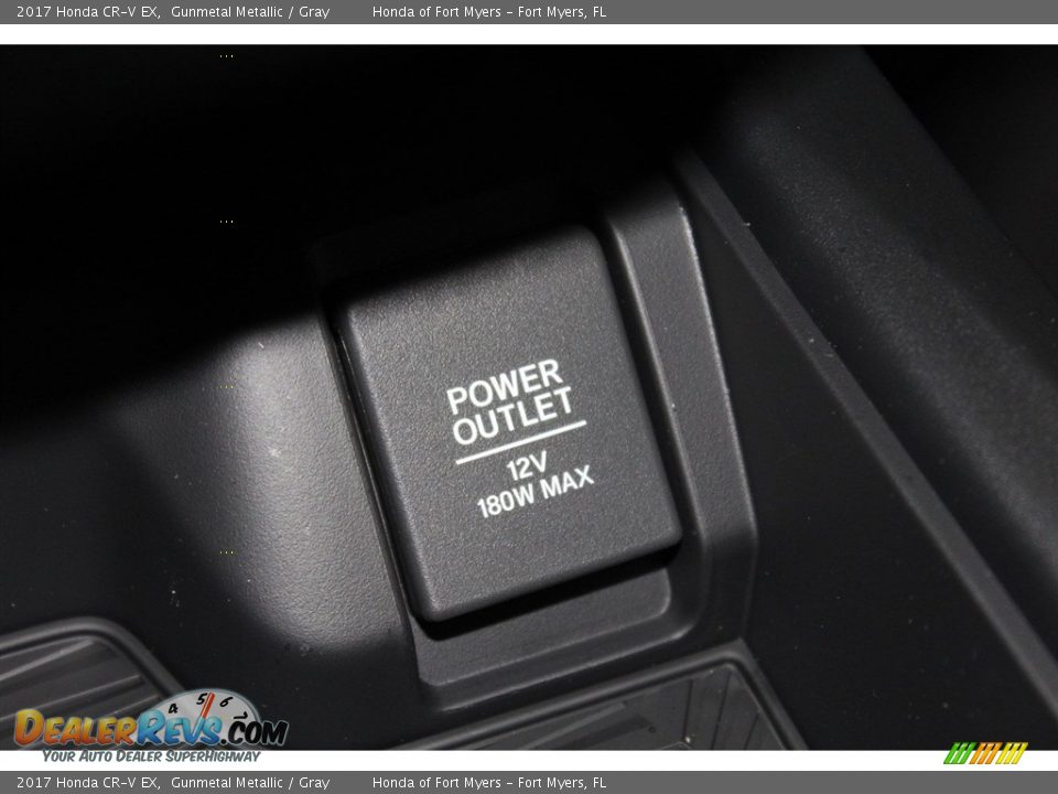 2017 Honda CR-V EX Gunmetal Metallic / Gray Photo #22
