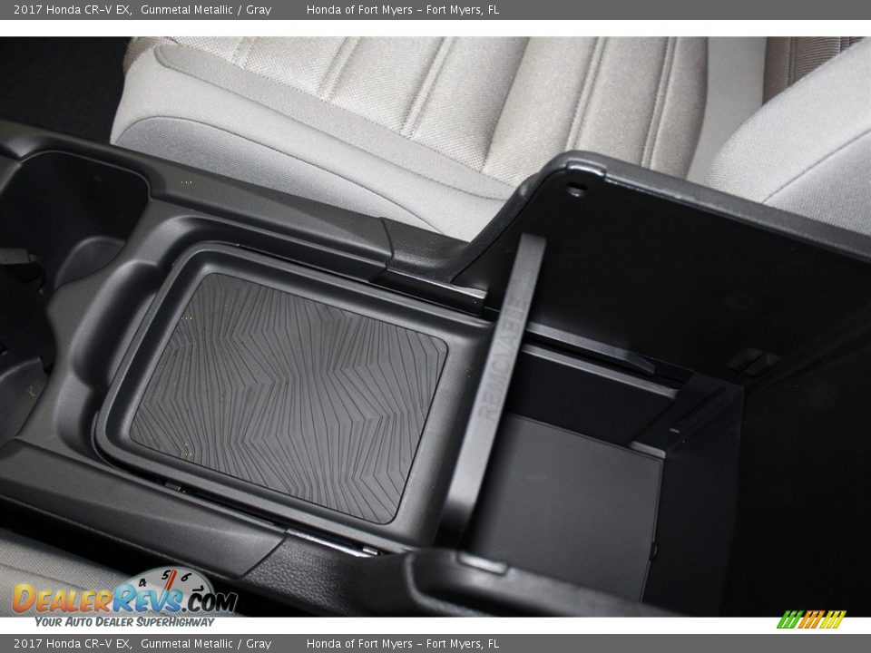 2017 Honda CR-V EX Gunmetal Metallic / Gray Photo #23