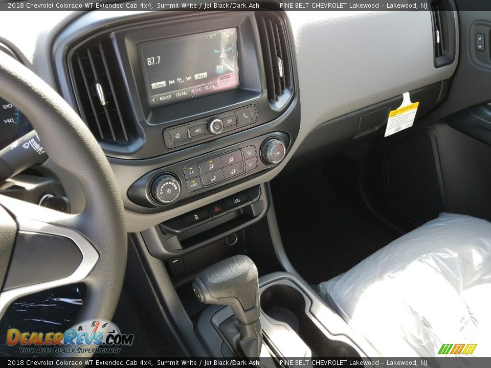 2018 Chevrolet Colorado WT Extended Cab 4x4 Summit White / Jet Black/Dark Ash Photo #10