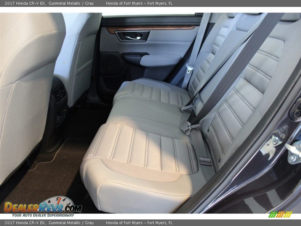 2017 Honda CR-V EX Gunmetal Metallic / Gray Photo #27