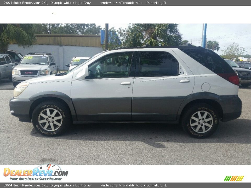 2004 Buick Rendezvous CXL Olympic White / Light Gray Photo #6