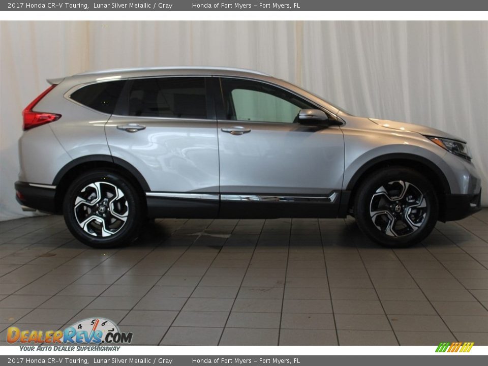 2017 Honda CR-V Touring Lunar Silver Metallic / Gray Photo #2