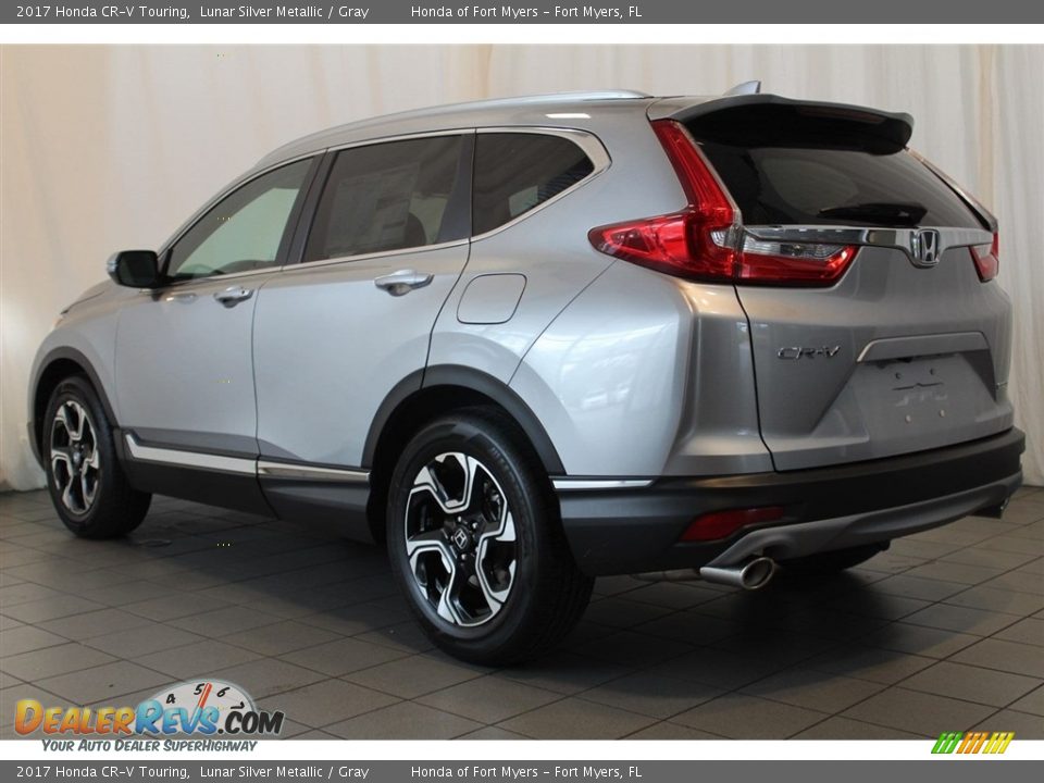 2017 Honda CR-V Touring Lunar Silver Metallic / Gray Photo #5
