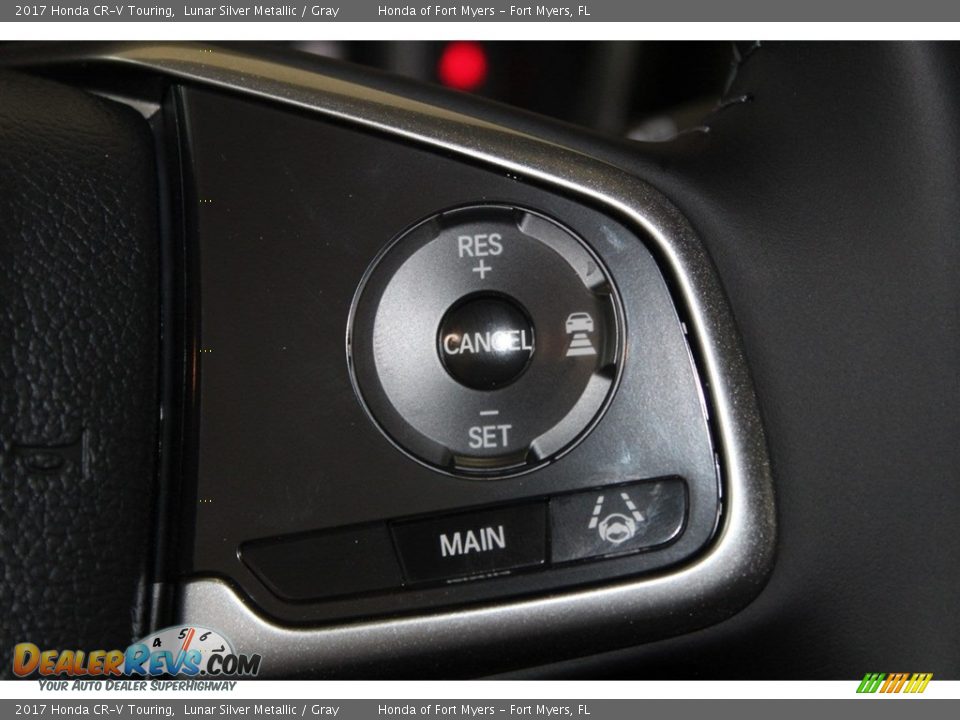 2017 Honda CR-V Touring Lunar Silver Metallic / Gray Photo #15