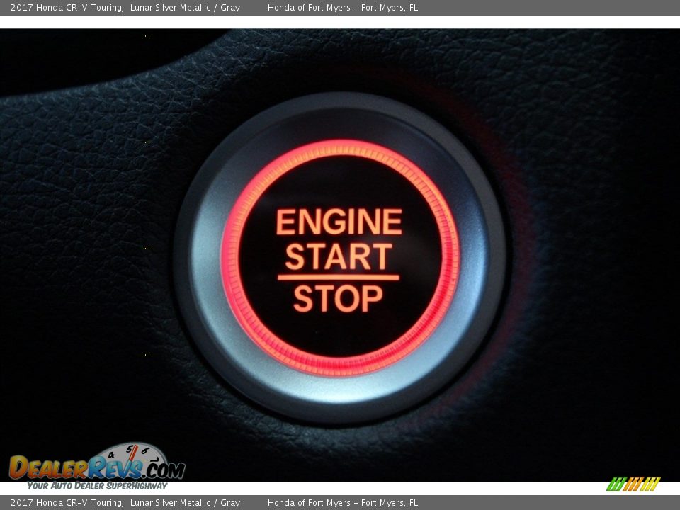 2017 Honda CR-V Touring Lunar Silver Metallic / Gray Photo #22