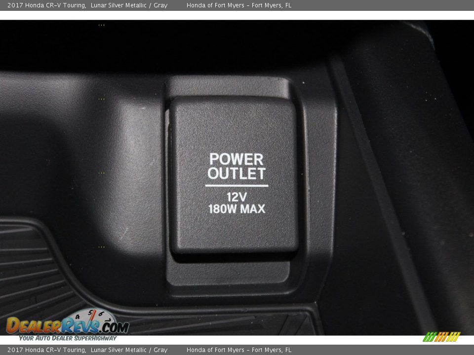 2017 Honda CR-V Touring Lunar Silver Metallic / Gray Photo #23