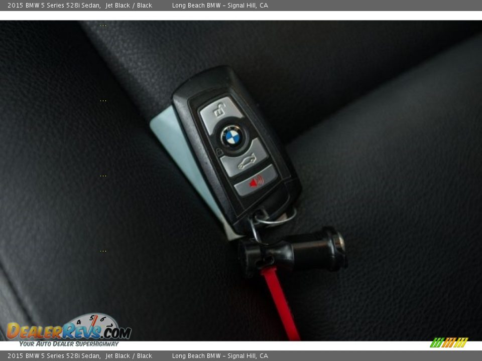 2015 BMW 5 Series 528i Sedan Jet Black / Black Photo #11