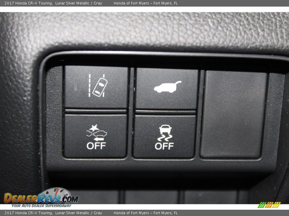 2017 Honda CR-V Touring Lunar Silver Metallic / Gray Photo #26