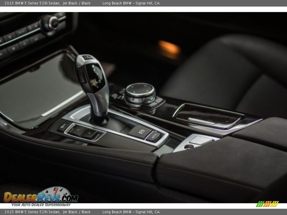 2015 BMW 5 Series 528i Sedan Jet Black / Black Photo #16