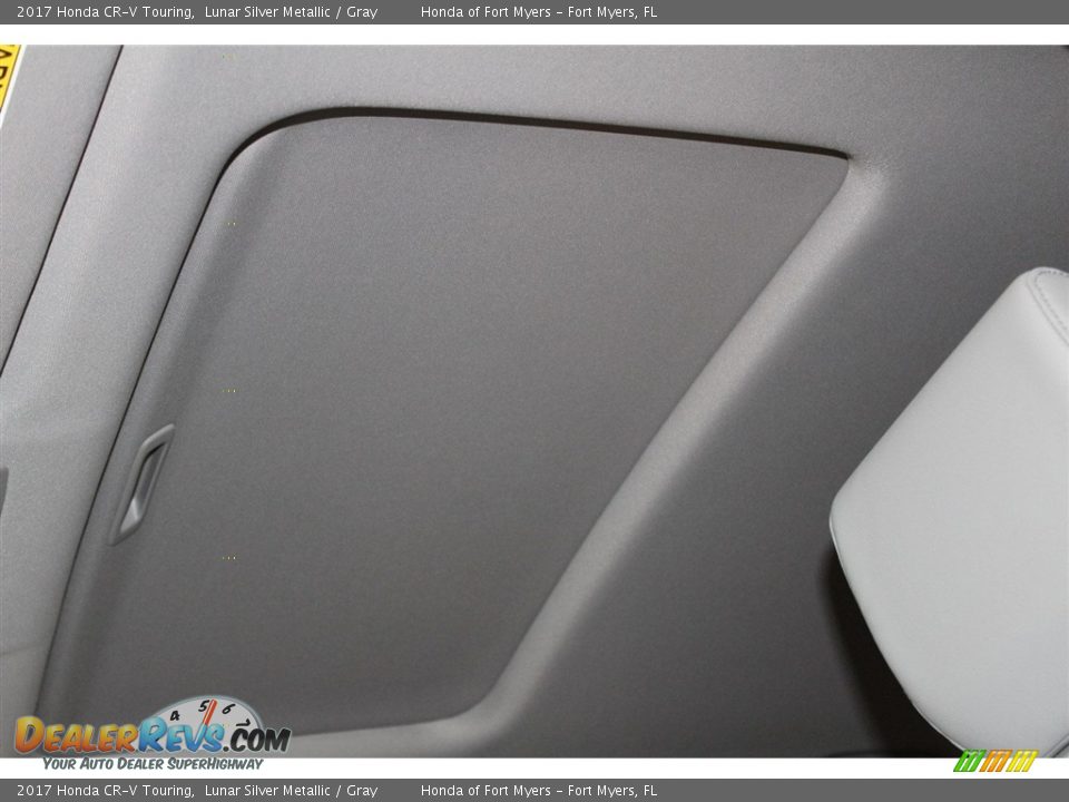 2017 Honda CR-V Touring Lunar Silver Metallic / Gray Photo #27