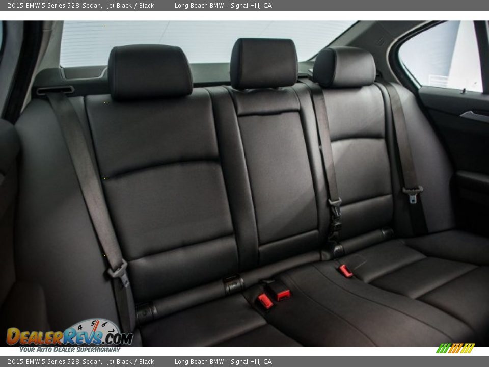 2015 BMW 5 Series 528i Sedan Jet Black / Black Photo #27