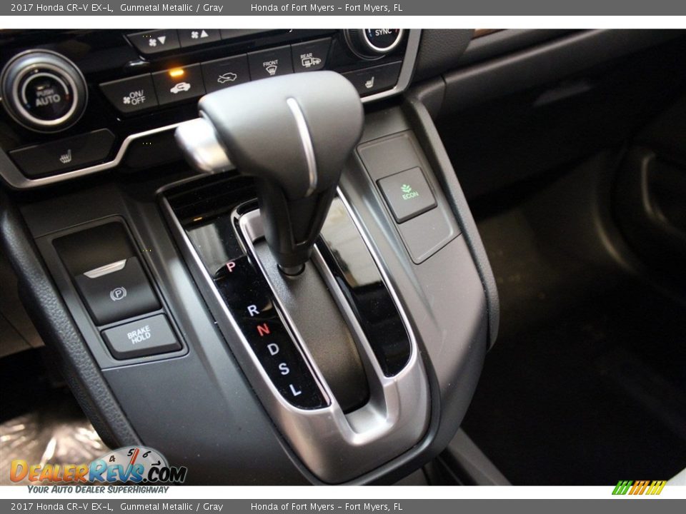 2017 Honda CR-V EX-L Gunmetal Metallic / Gray Photo #21