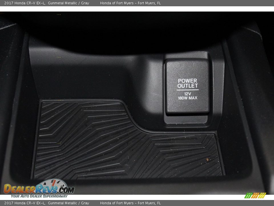 2017 Honda CR-V EX-L Gunmetal Metallic / Gray Photo #23