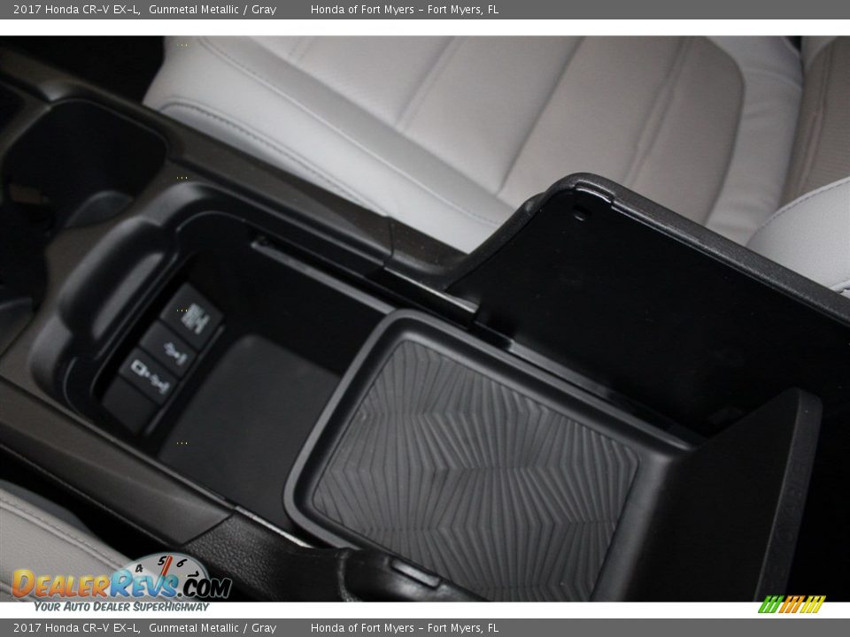 2017 Honda CR-V EX-L Gunmetal Metallic / Gray Photo #24